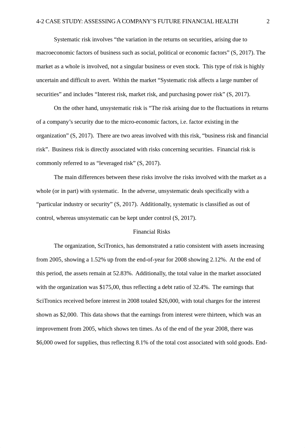 4-2 Module Four Case Study - Assessing a Company's Future Financial Health.docx_dnqdv37arbx_page2