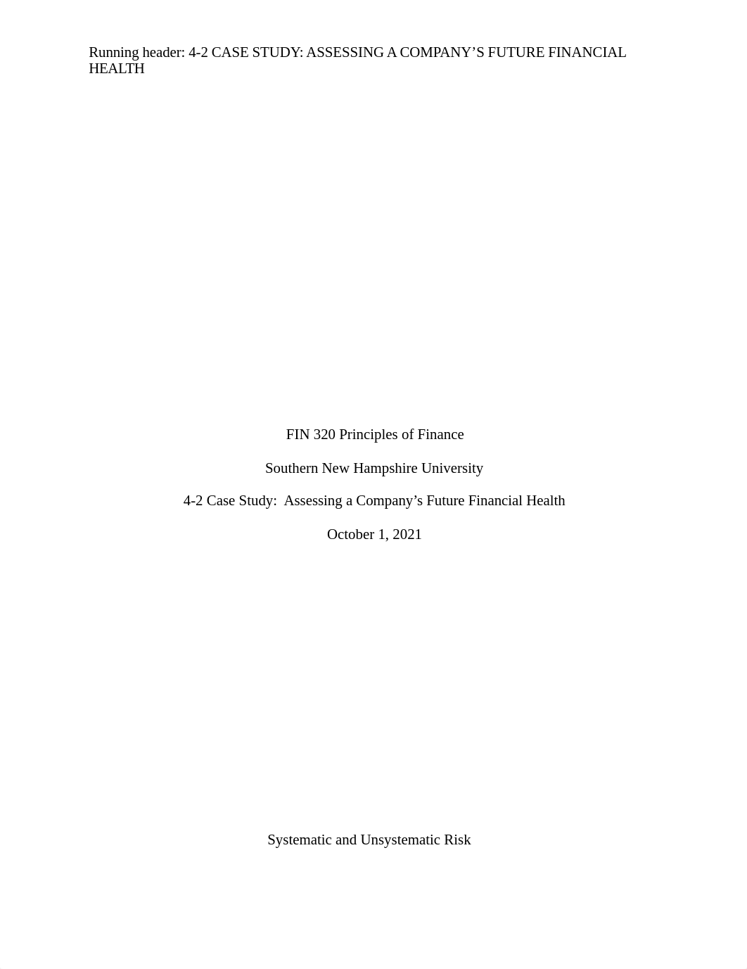 4-2 Module Four Case Study - Assessing a Company's Future Financial Health.docx_dnqdv37arbx_page1