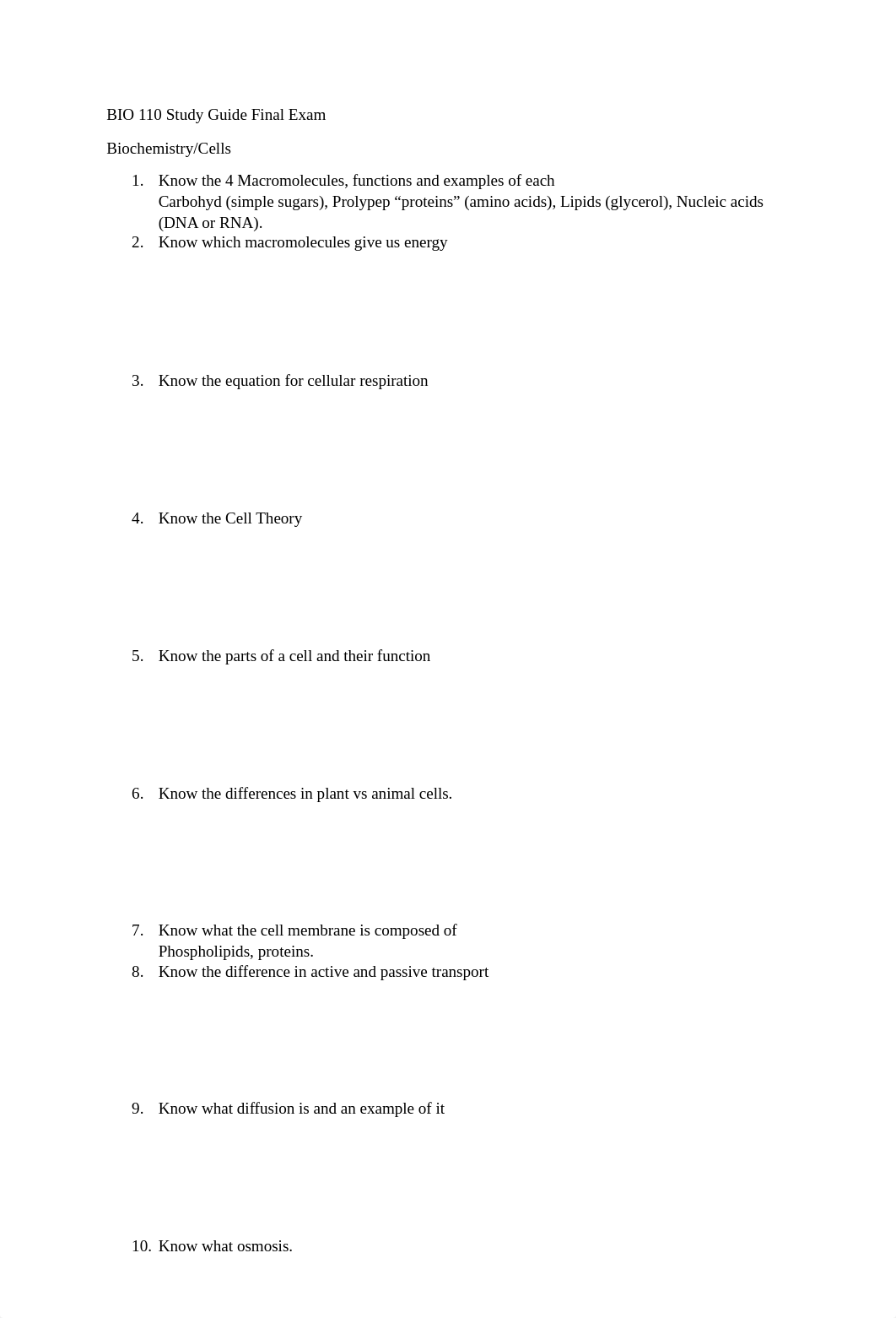 BIO 110 Study Guide Final Exam.docx_dnqlssuigt4_page1