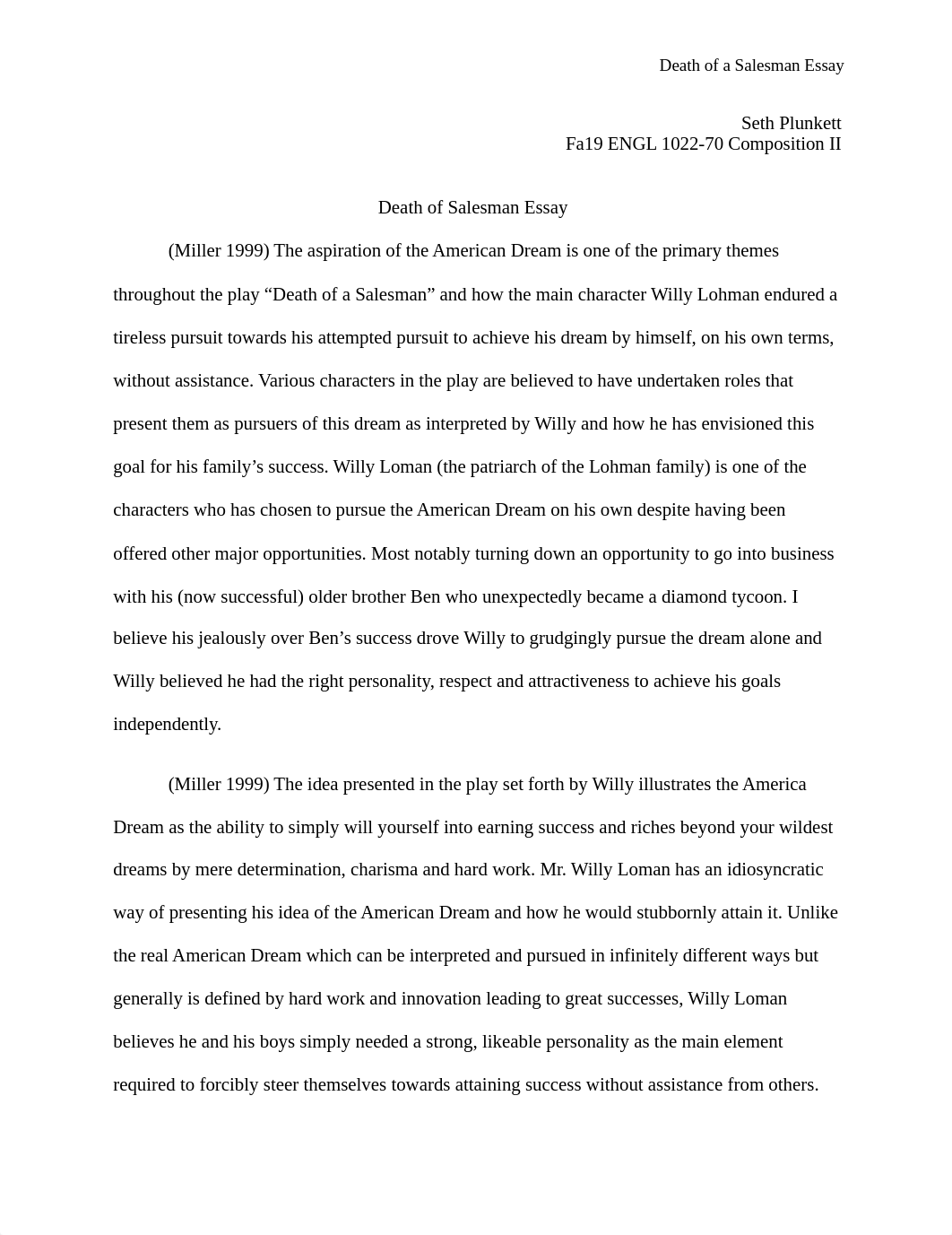 Death of a salesman essay.docx_dnqvr48ymjc_page1