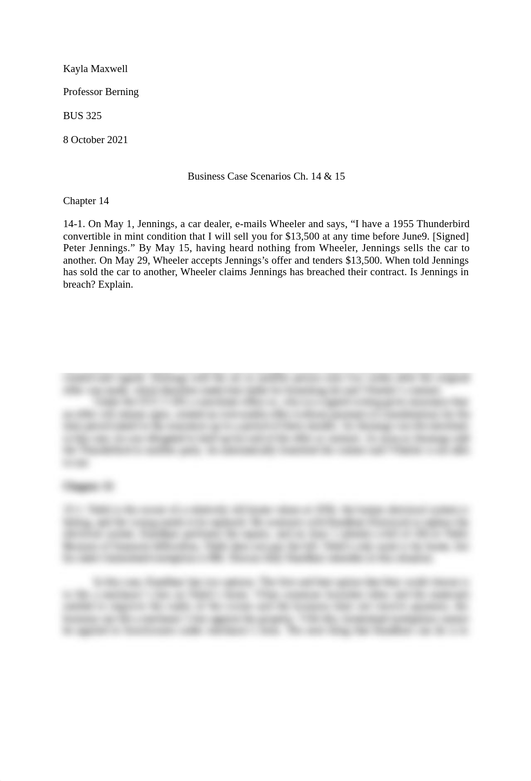 Kayla Maxwell Business Case Scenarios ch 14 and 15 .docx_dnr7cp02gby_page1