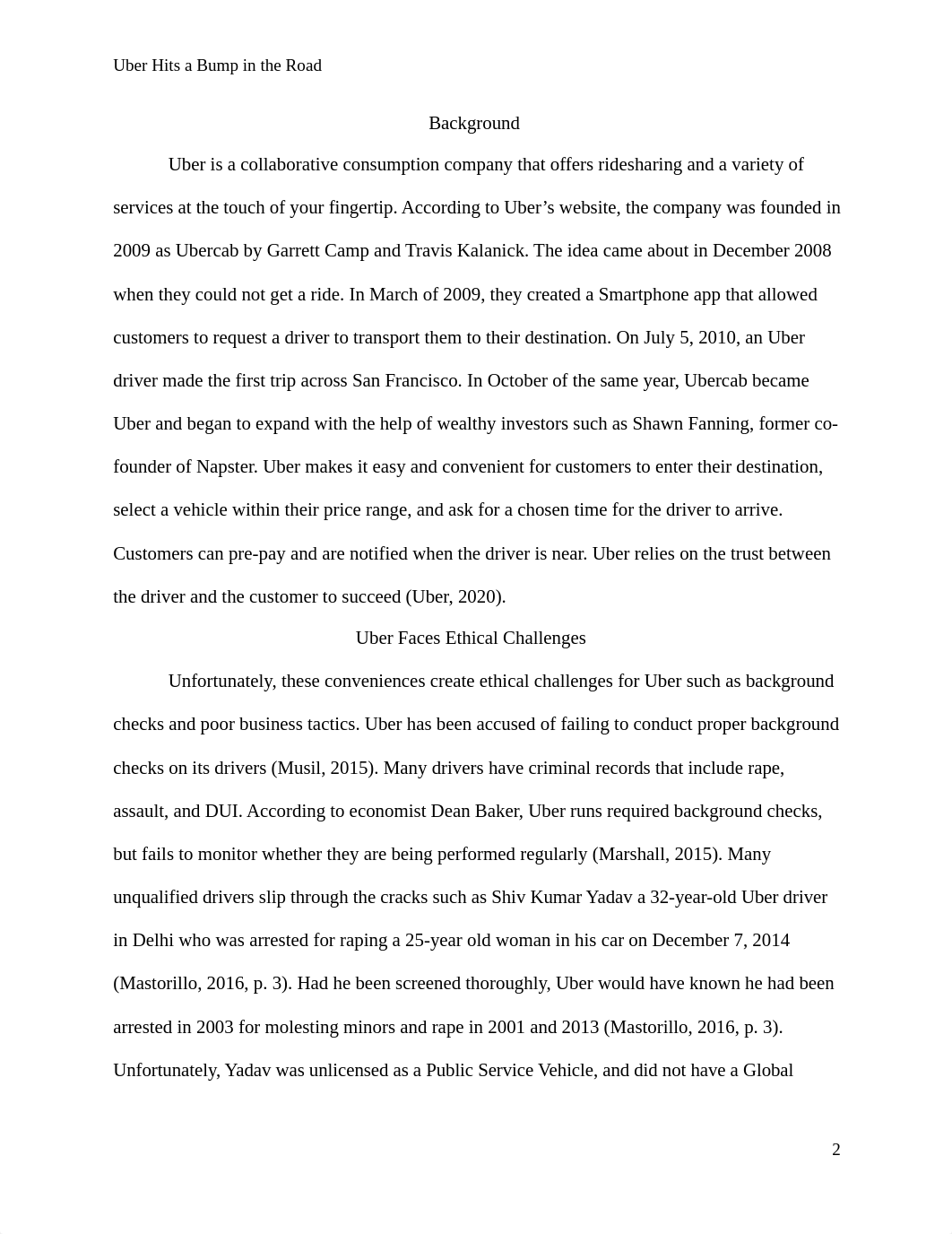 Uber Hits a Bump in the Road Case Study.docx_dnrdqf41a3y_page2