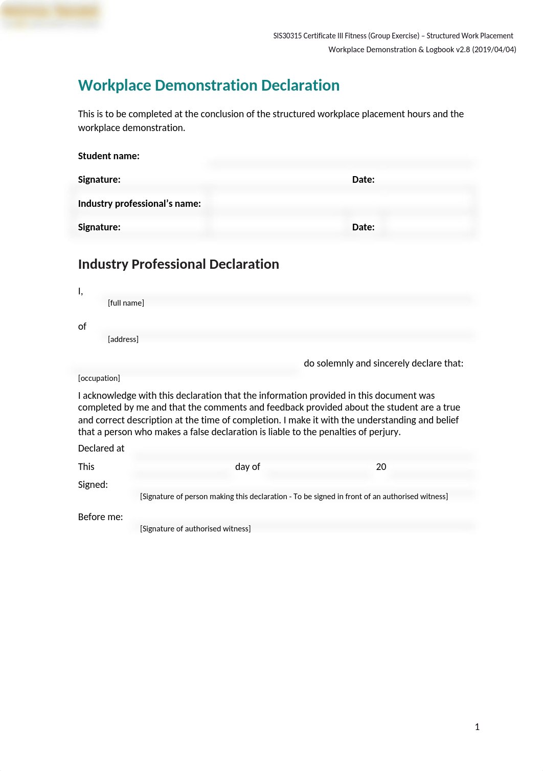 SIS30315(F3PGEX)-Workplace Demonstration & Logbook - Release 2 (1).docx_dnremfldt6i_page4