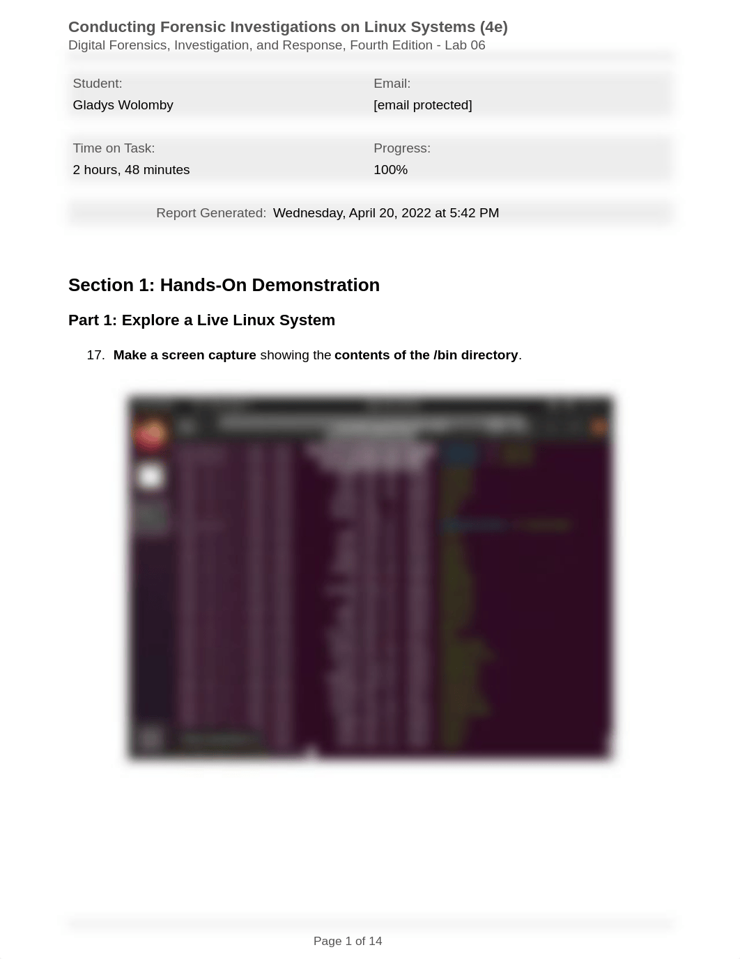 Lab6_Conducting_Forensic_Investigations_on_Linux_Systems_4e_-_Gladys_Wolomby.pdf_dnrgsjvotgx_page1