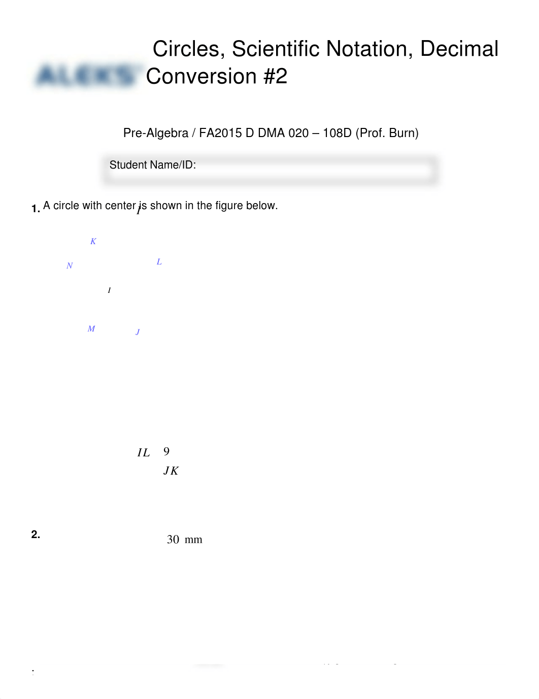 MAT003 Tier 1 Circles Scientific Notation Decimal Conversion.pdf_dnrm6br05rb_page1