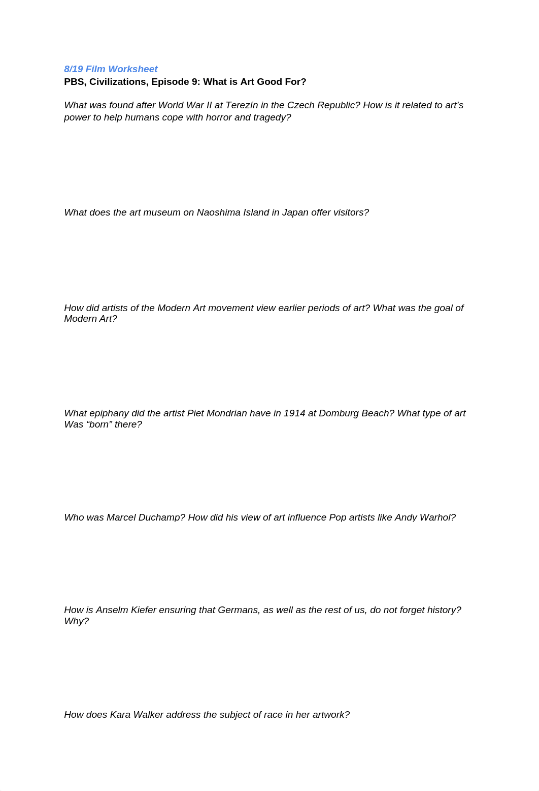 Art Appreciation Film Worksheets.docx_dnrp54jykos_page1