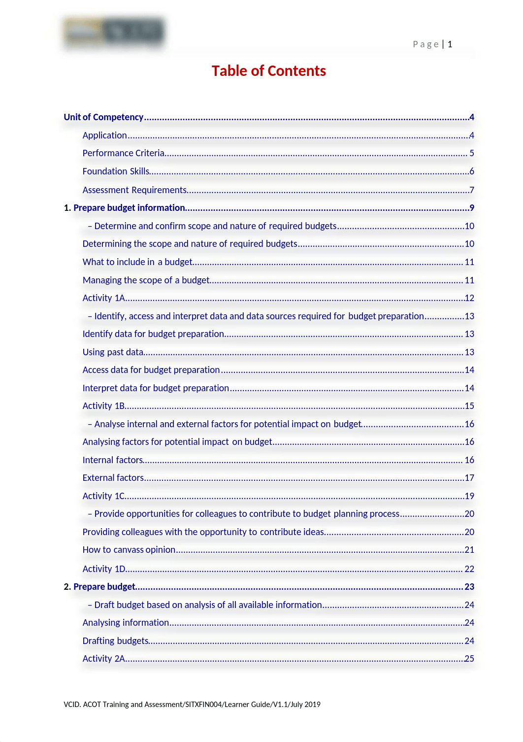 SITXFIN004 Learner Guide V1.1 ACOT -converted.docx_dnrul9tccv7_page2