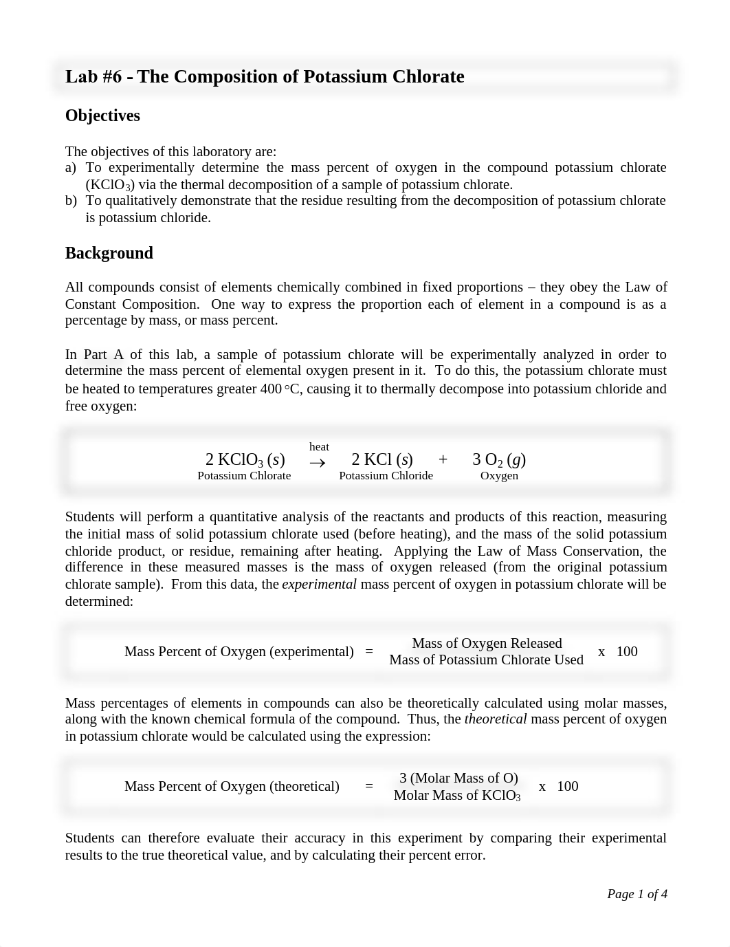 Lab 06 - The Composition of Potassium Chlorate - V.pdf_dns2l3cfe2y_page1