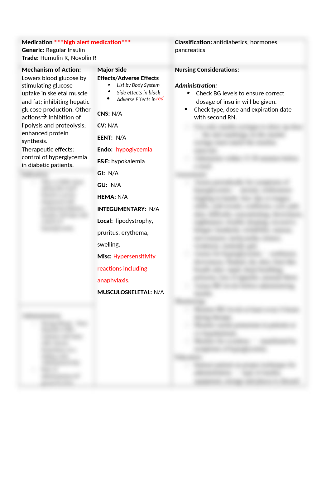 210 VSIM- Regular Insulin- Medication Worksheet- Howe, Stephanie .docx_dnsh3h94nos_page1