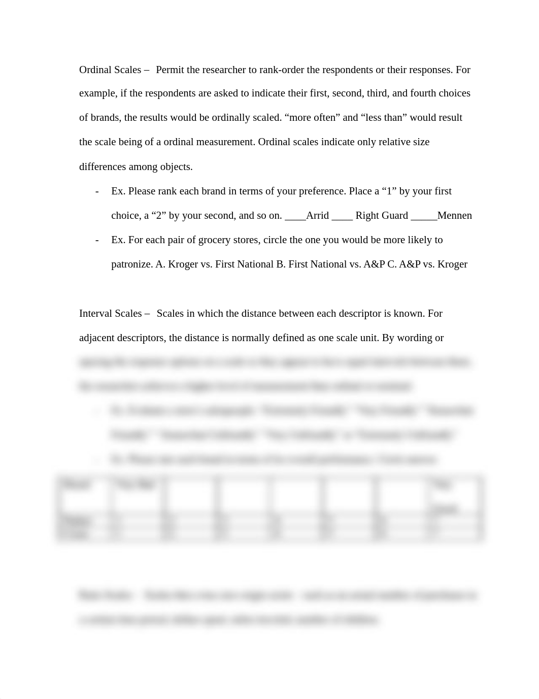 Ordinal Scales &ndash; Permit the researcher to rank_dnslmo8m64p_page1