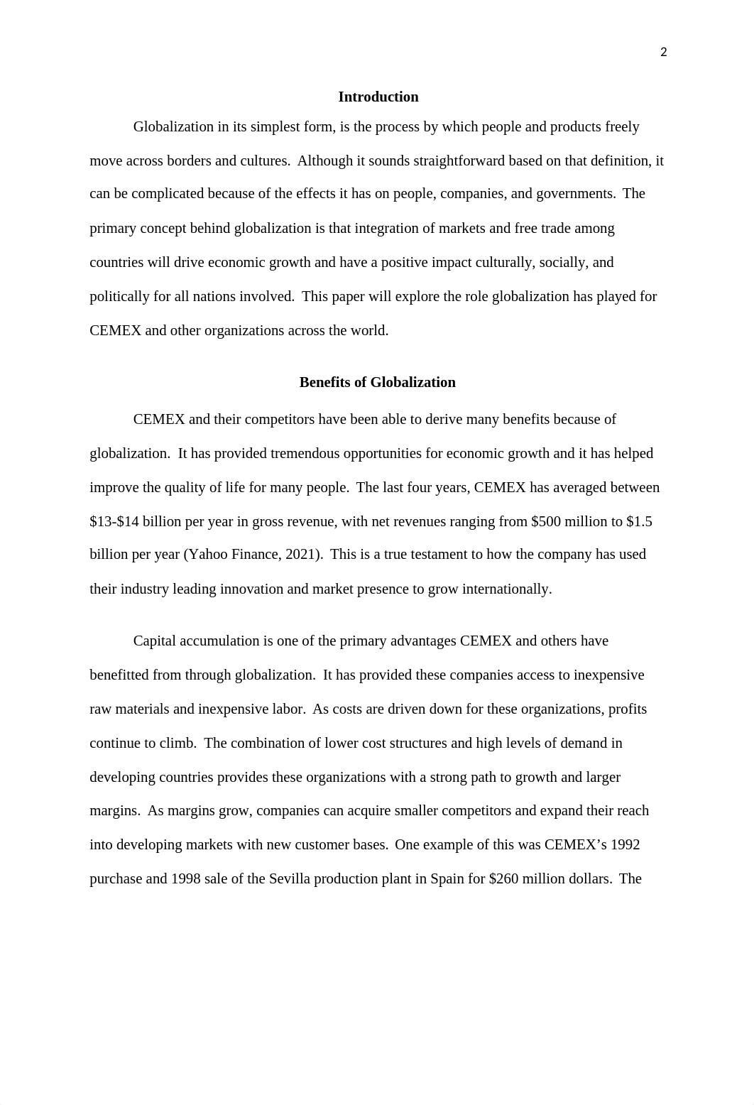 Globalization of CEMEX - MBA 516 - Tyler Smith.docx_dnsrejhtbqi_page2