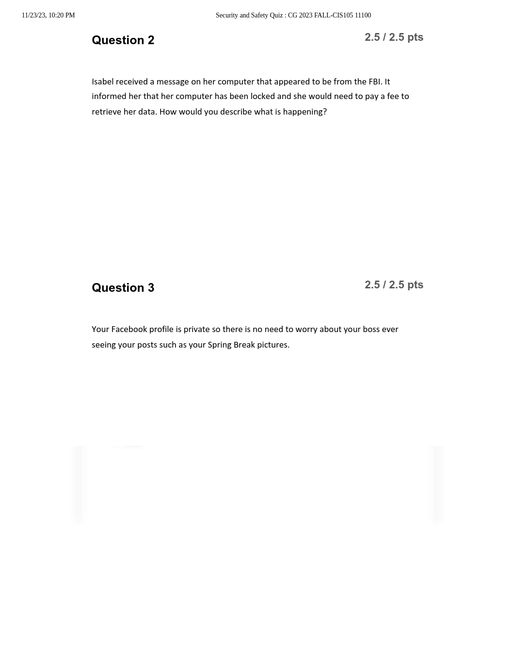 Security and Safety Quiz _ CG 2023 FALL-CIS105 11100.pdf_dnsuurlcsst_page2