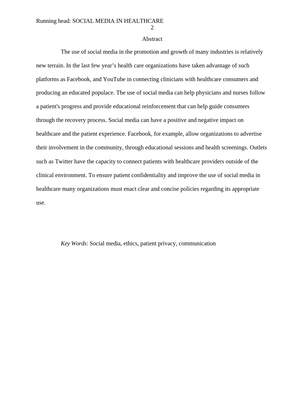 Ethics and Social Media in Healthcare.docx_dnsvuzdrm74_page2