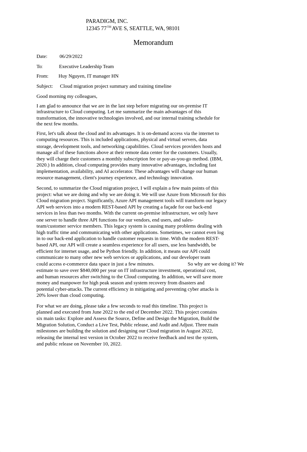 Cloud migration project memo - employees.docx_dnsvykbdq38_page1