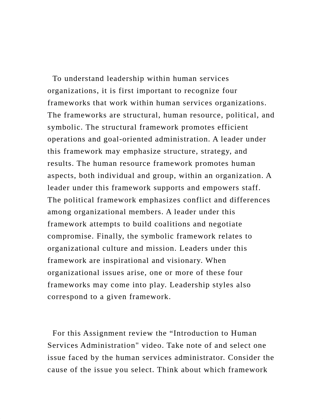 To understand leadership within human services organizations, i.docx_dnt1mfayyaw_page2