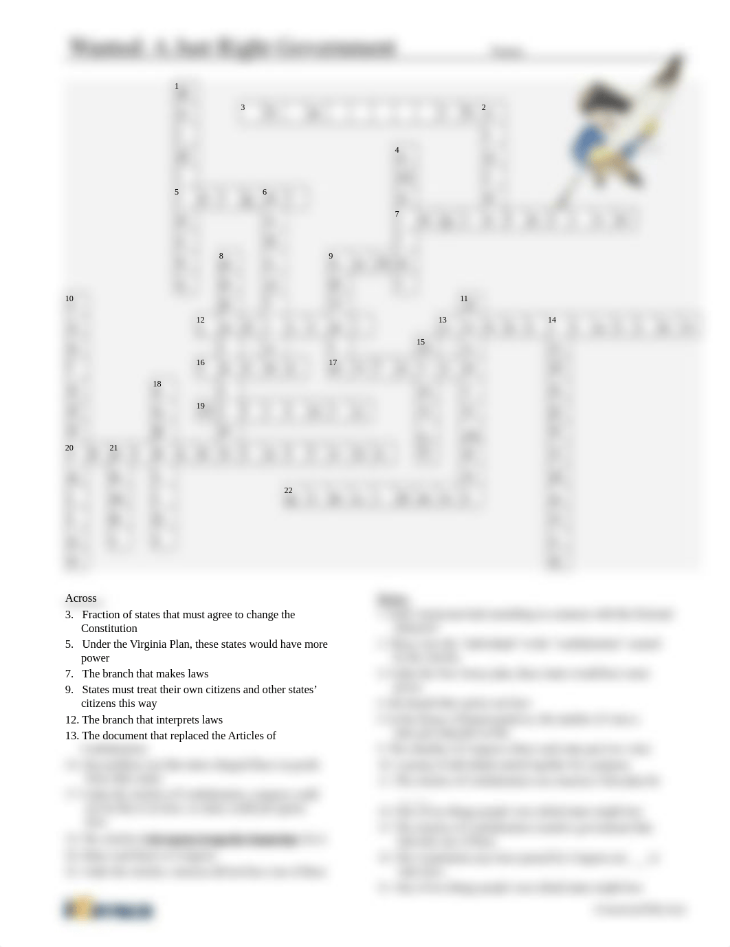 Kami Export - Just Right Govt_Crossword_fillable.pdf_dnt5uex1c1k_page1