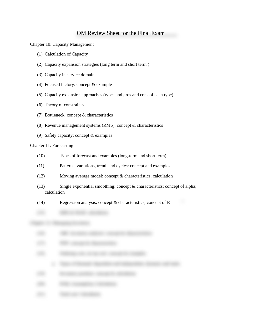 OM Review Sheet for the Final Exam Ch 10 11 12 13_dnt8s6hu8fj_page1