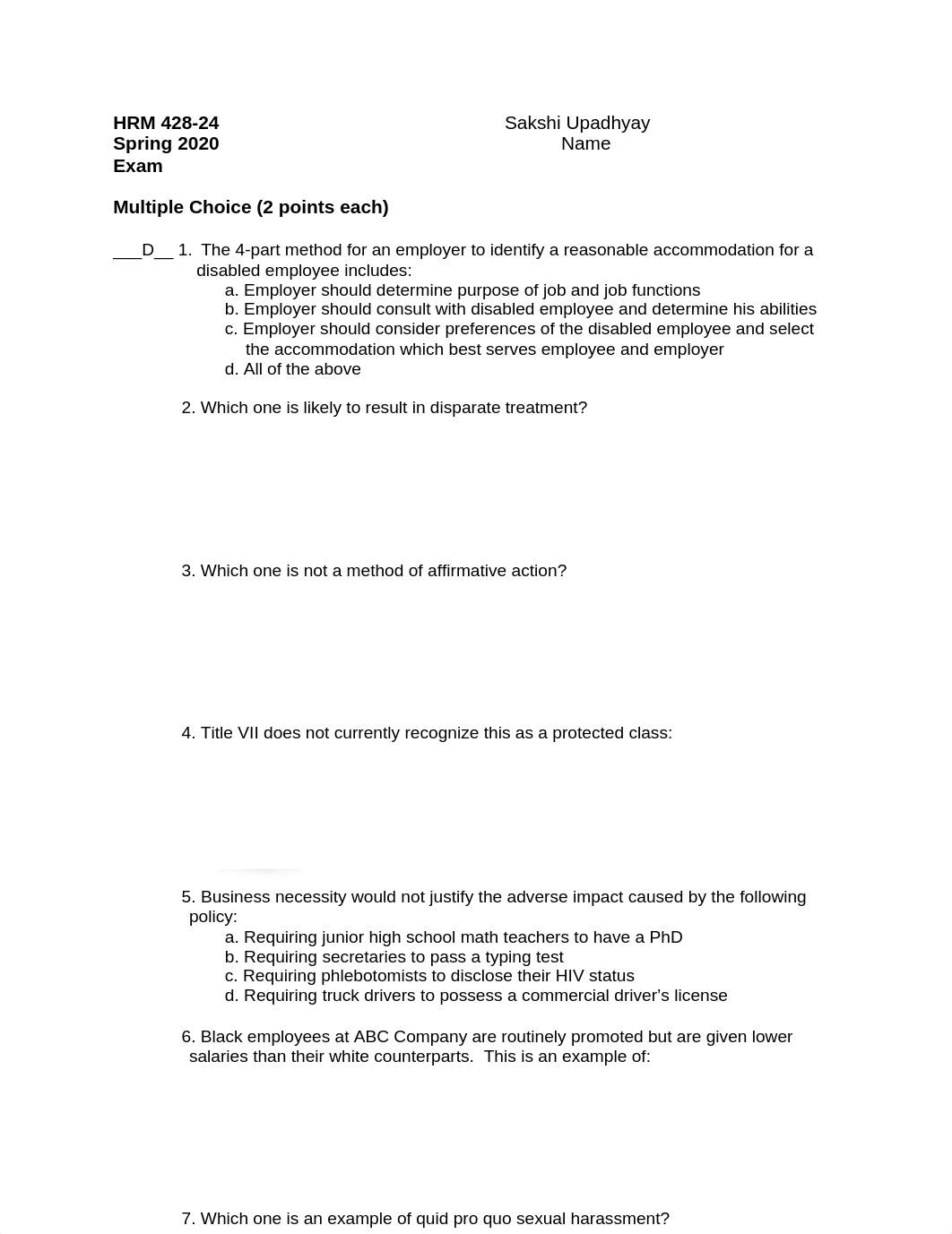 HRM 428 EXAM - Sakshi.docx_dntl8aspe6t_page1