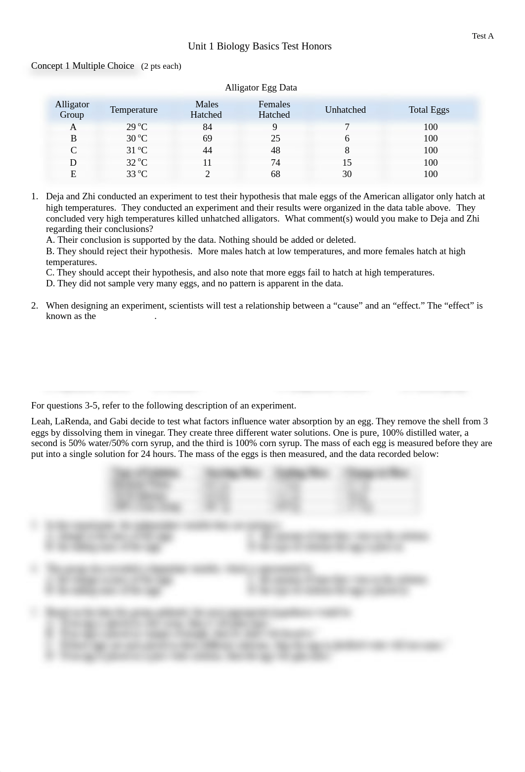 Honors Test Unit 1 Form A.pdf_dnu01kpqkee_page1