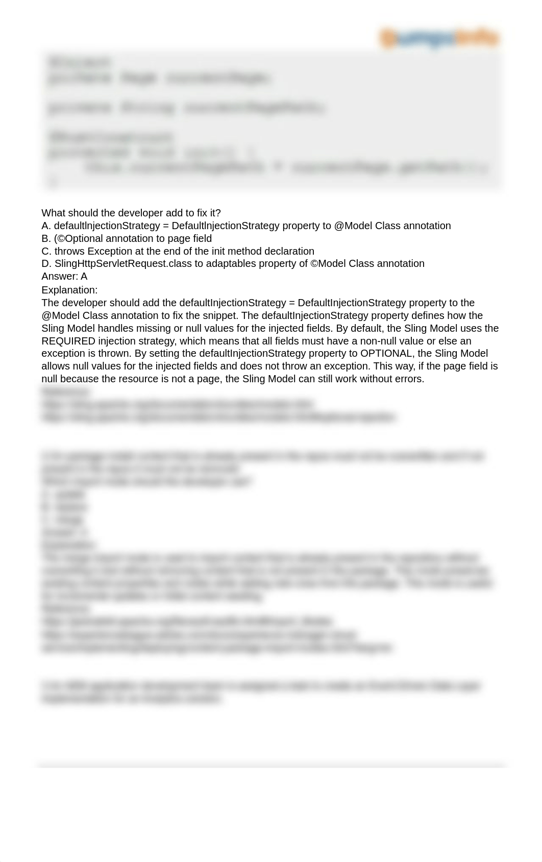 Adobe Experience Manager Developer Exam AD0-E134 Dumps Questions.pdf_dnu7s4ctpha_page2