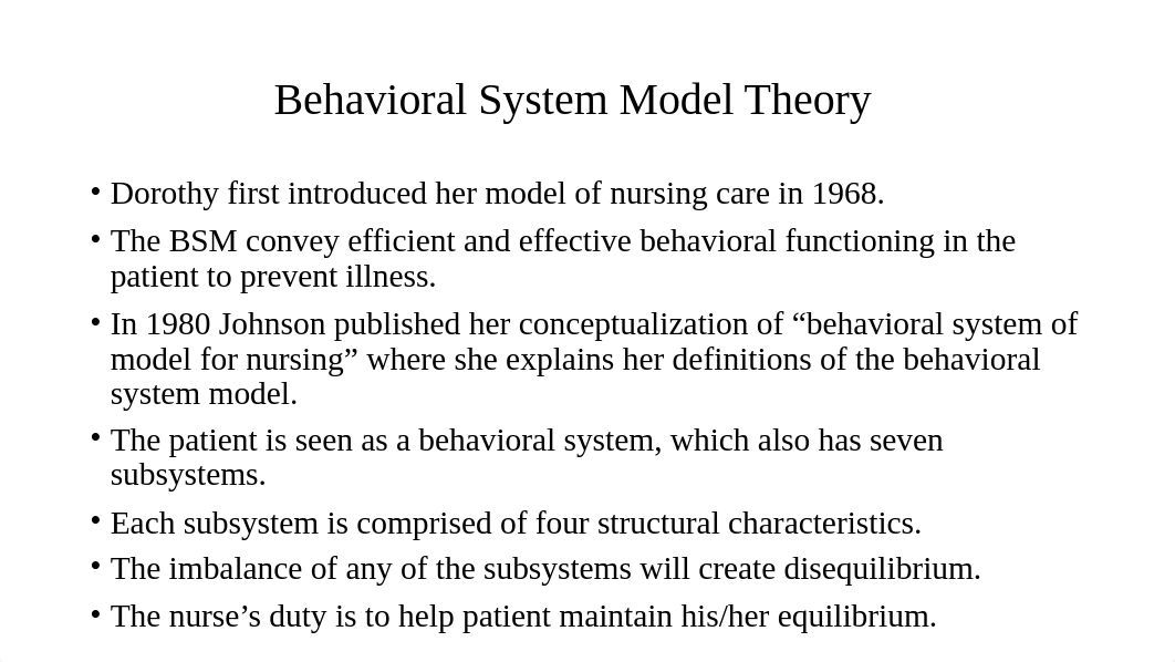 Behavioral System Model Dorothy Johnson revised.pptx_dnu9aa8jrfk_page2