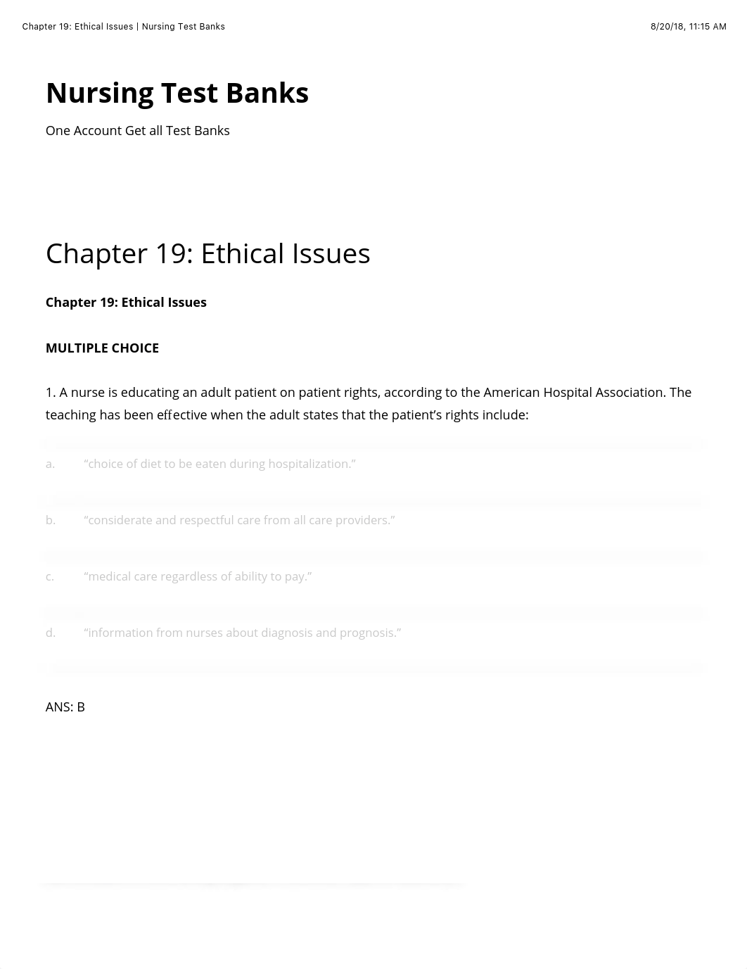 Chapter 19: Ethical Issues | Nursing Test Banks.pdf_dnu9d06g8nd_page1