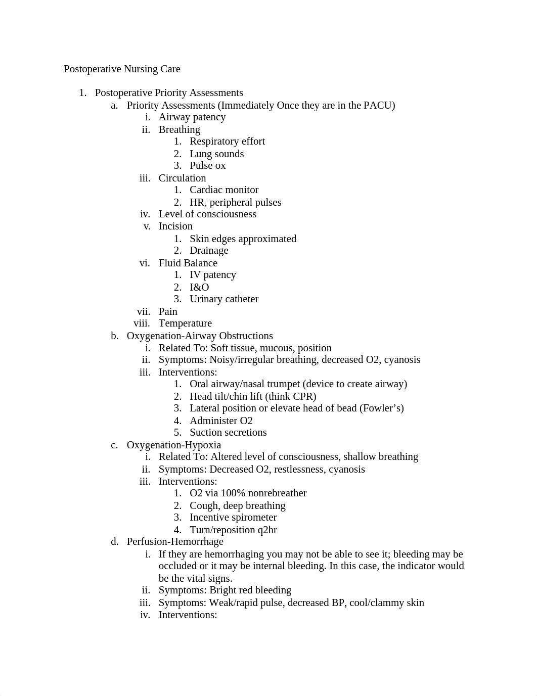 Postoperative Nursing Care Study Guide.docx_dnucwoamgoj_page1