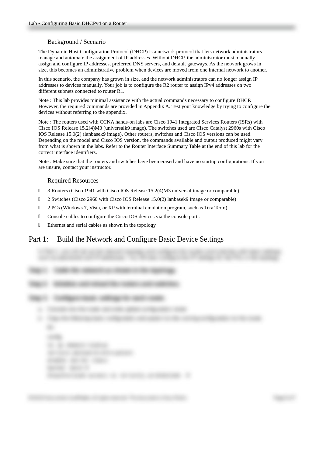 FIN8.1.2.4 Lab - Configuring Basic DHCPv4 on a Router.docx_dnujs59mkfw_page2