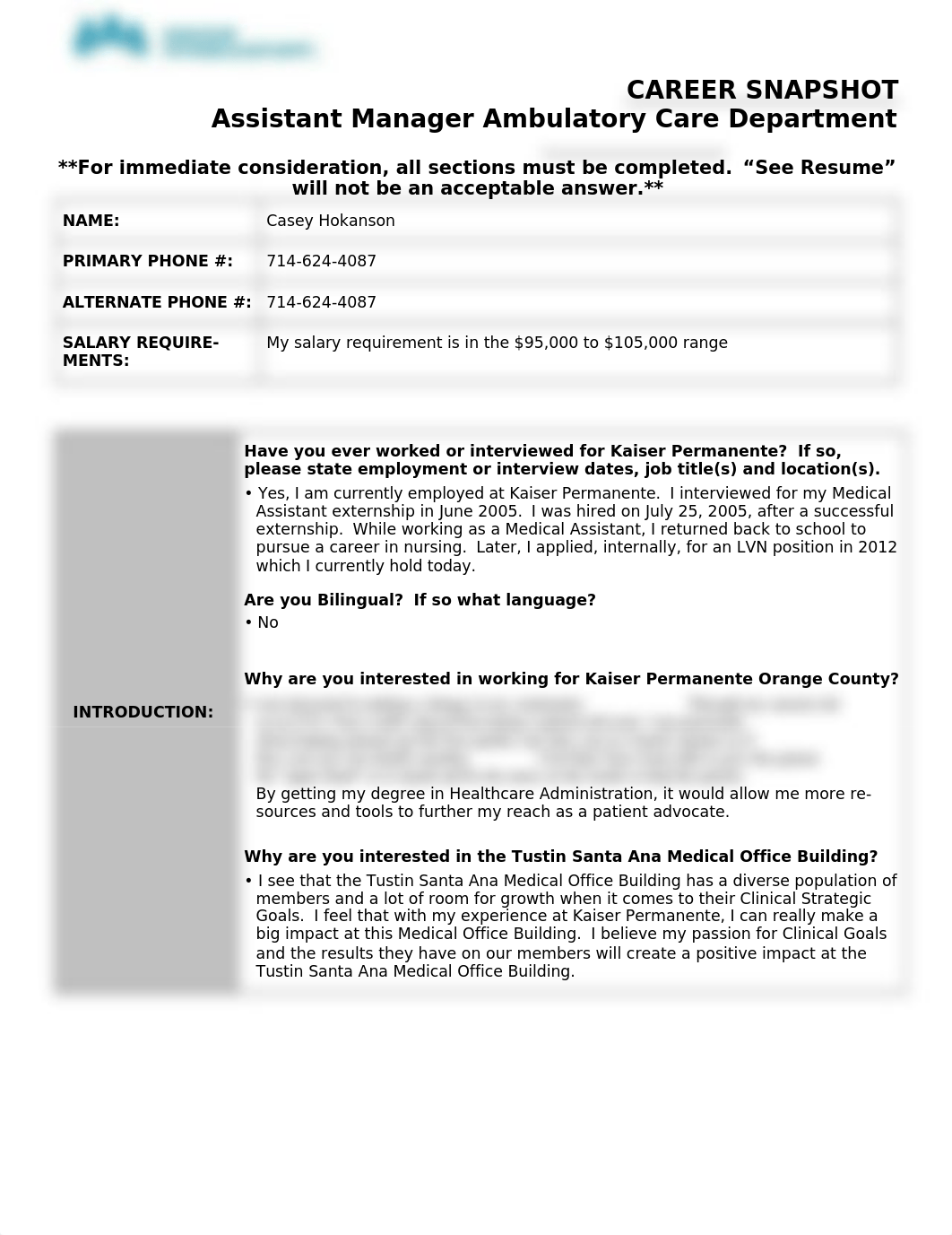 Asst Mgr Ambulatory Care Dpt Career Snapshot - 737237.docx_dnutpnf09u3_page1