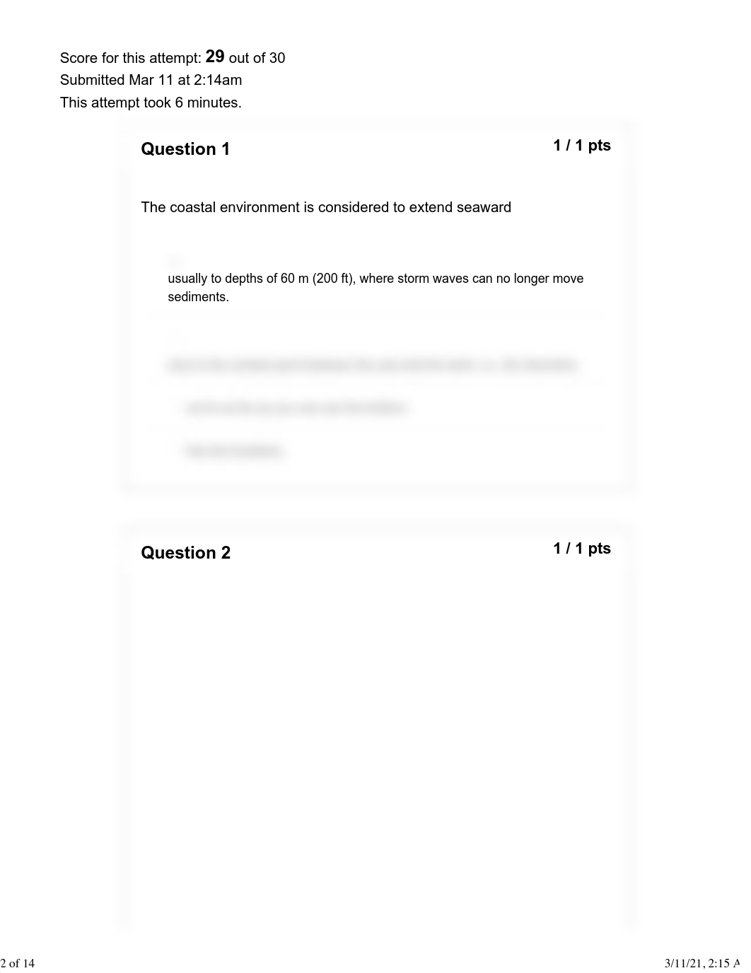 Quiz 11 Coastal systems GEO130-001 Earth's Physical Environment (Spring 2021).pdf_dnuxa2hmitg_page2