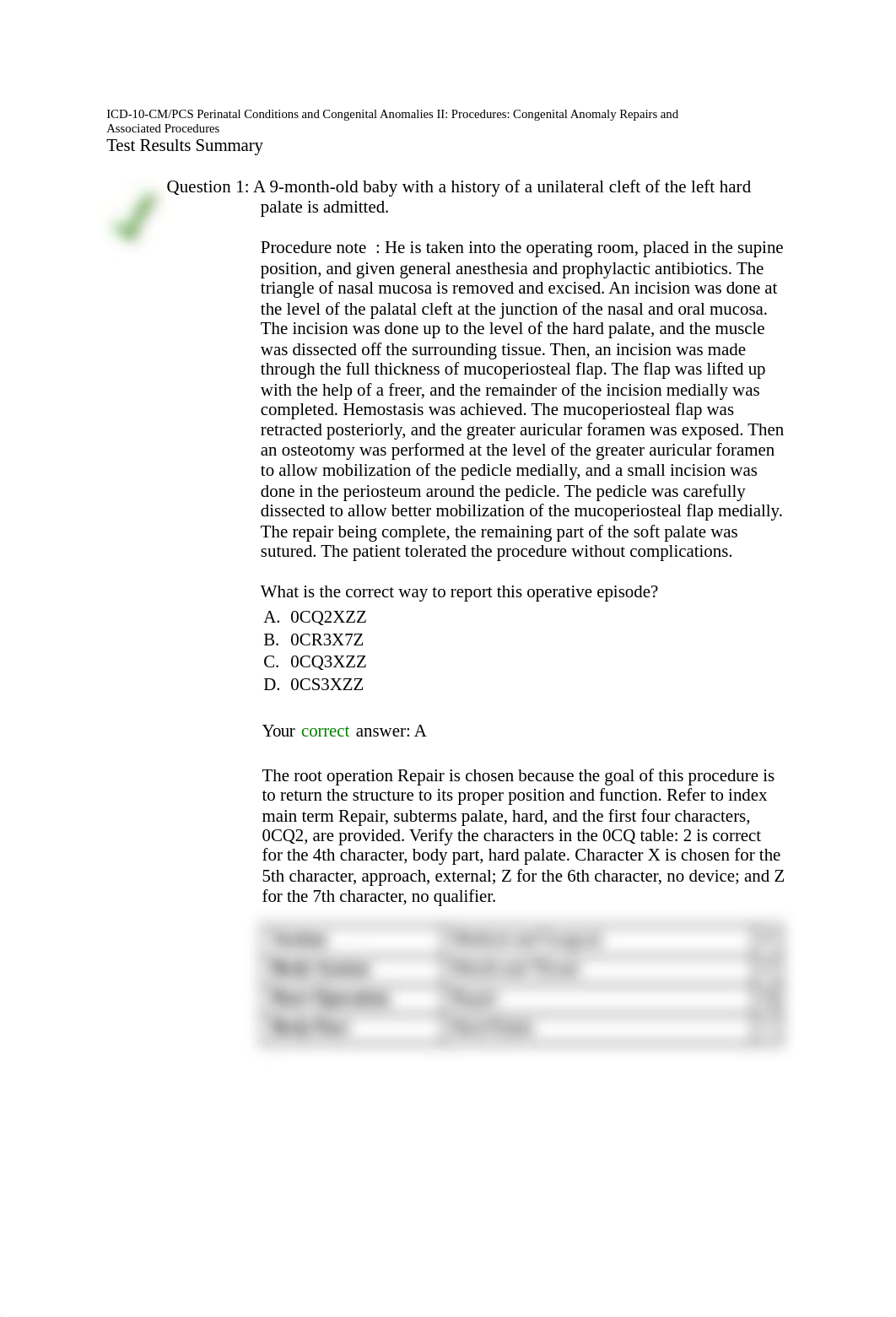 ICD-10-CM PCS Perinatal Conditions and Congenital Anomalies II  Procedures  Congenital Anomaly Repai_dnv01ybnxf9_page1