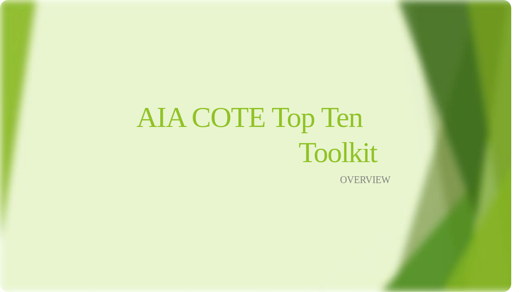 AIA COTE Top Ten Toolkit_latest.pptx_dnv5hacol5l_page1