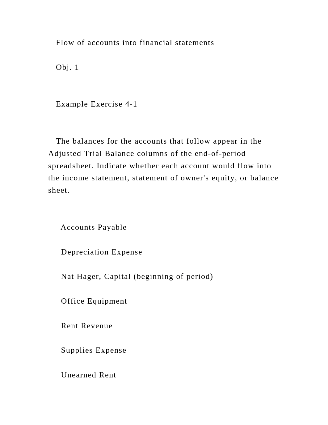 Complete the attached, Problem 4-1A Template.  Please refer to .docx_dnv5vu2jhdt_page3