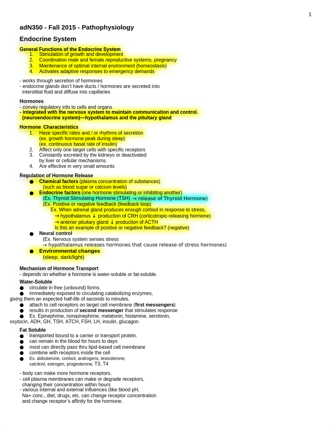 N350-Fa18 Endocrine Disorders NOTES1.docx_dnv7a6blanr_page1