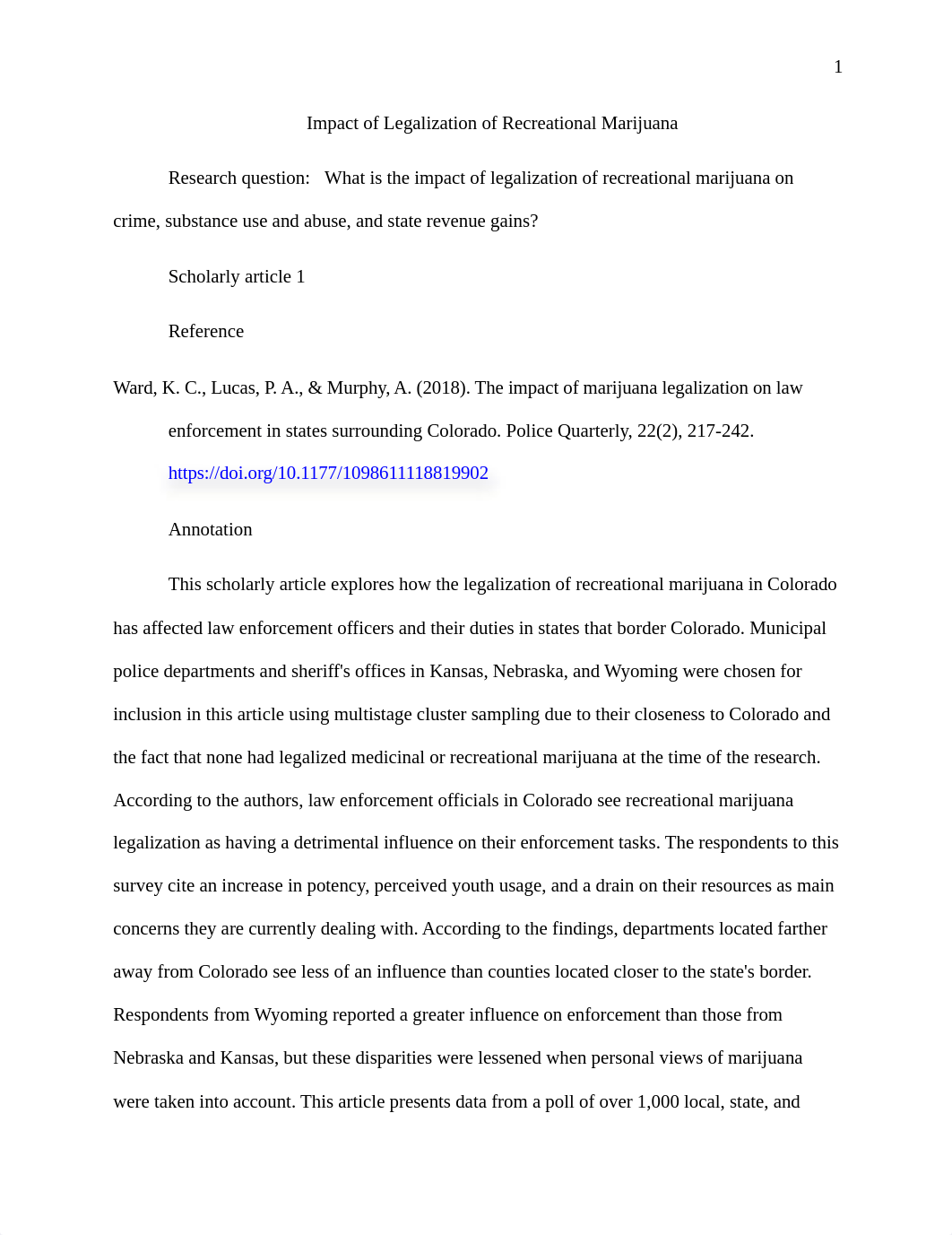 impact of legalization of recreational marijuana.docx_dnvbpjlo9qm_page1