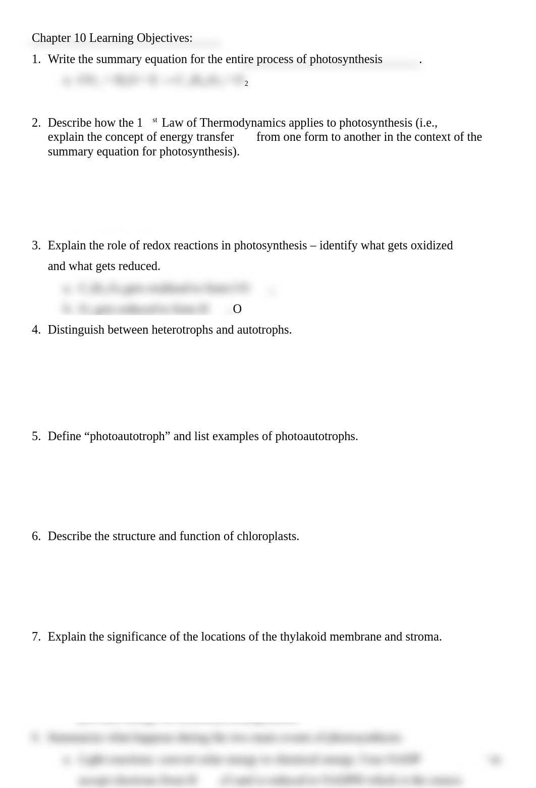 Photosynthesis Learning Objectives Ch. 10.docx_dnvh56a2pcy_page1