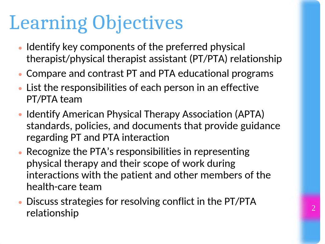 Module 2 Chapter 4 The Preferred PT and PTA Relationship.ppt_dnvk165922i_page2