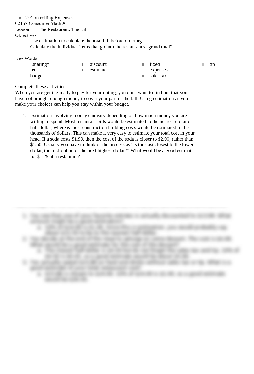 Unit 2 Controlling Expenses.docx_dnvlflnc8ah_page1