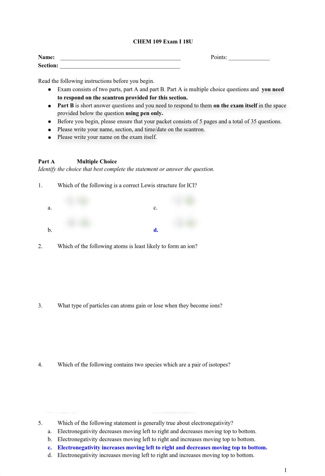 CHEM109_Exam1_Key.pdf_dnw73zud479_page1