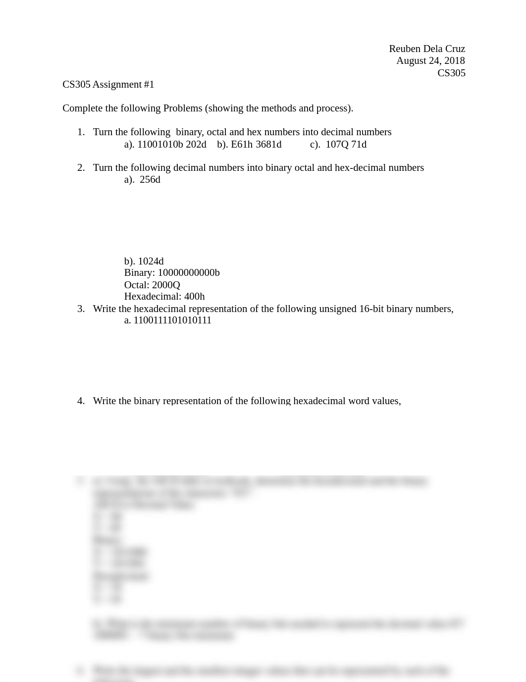 CS305 Assignment 1 Reuben Dela Cruz.doc_dnwa5fed1ok_page1