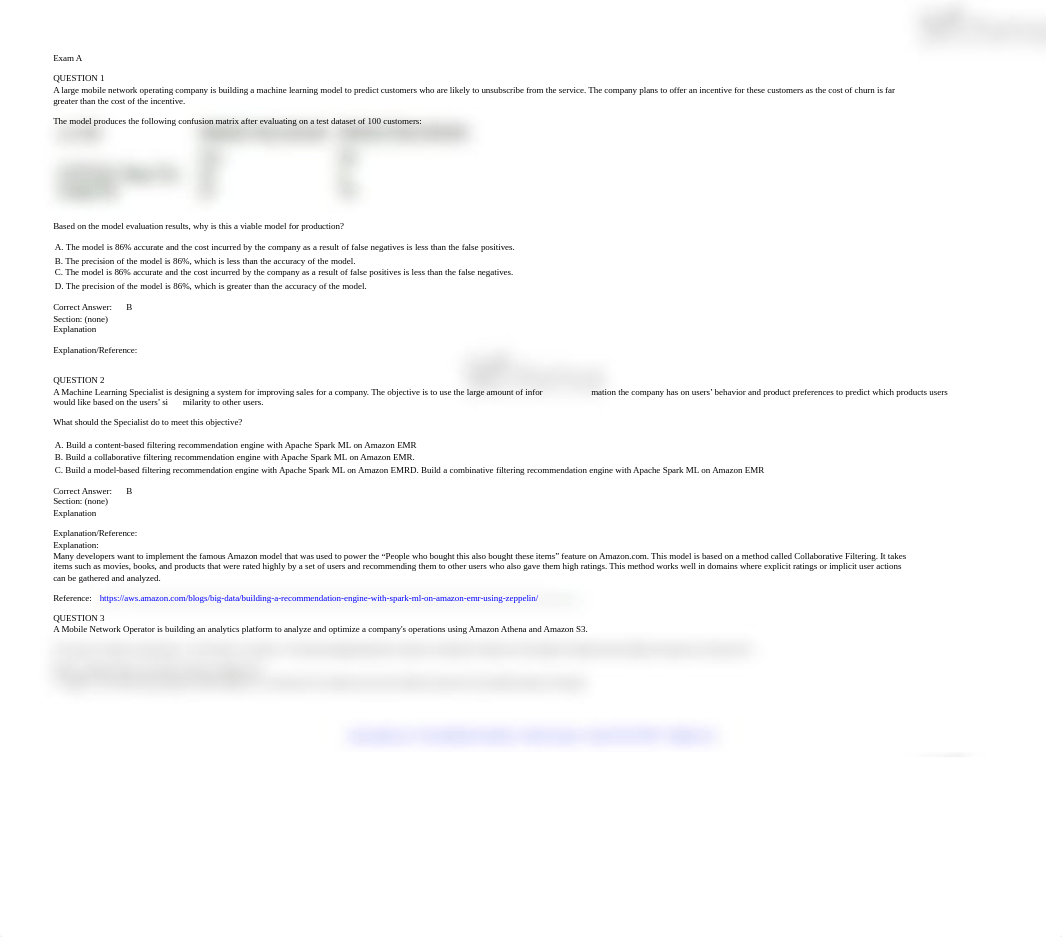 Amazon.Premium.AWS-Certified-Machine-Learning-Specialty.by_.VCEplus.65q-DEMO.pdf_dnweukkofgb_page2
