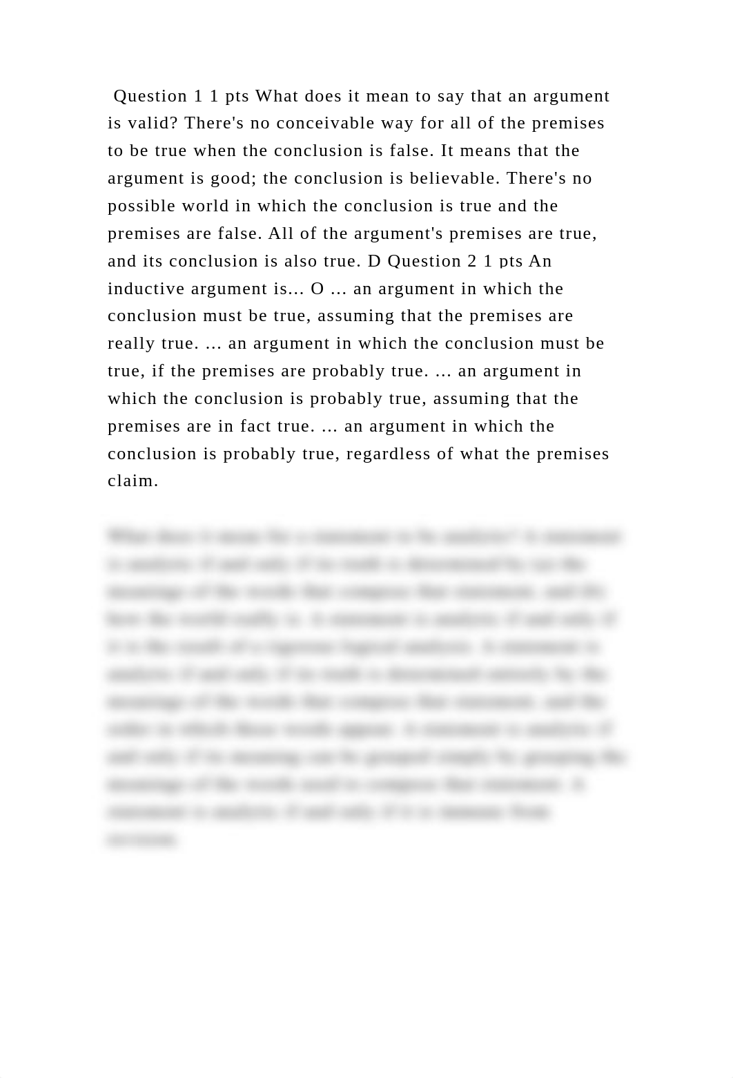 Question 1 1 pts What does it mean to say that an argument is valid .docx_dnwmct9qmkk_page2