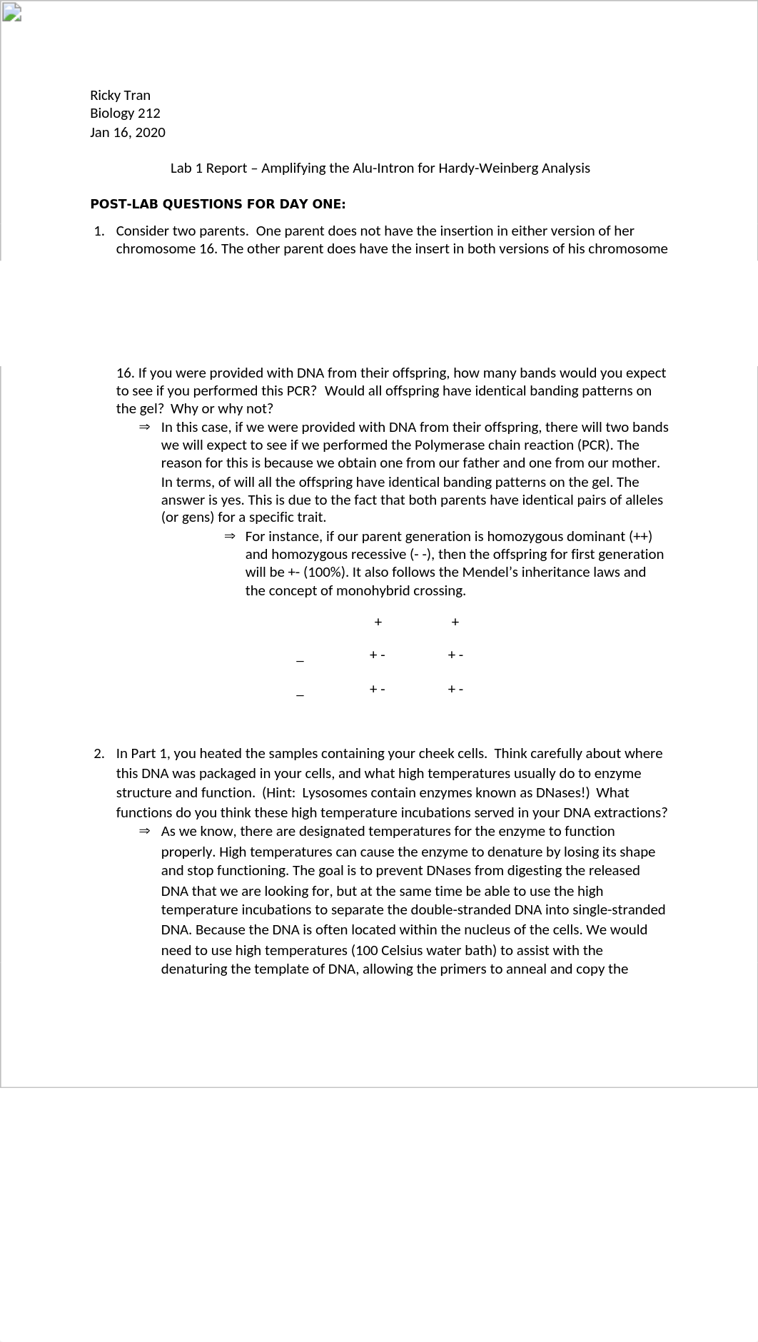 Lab 1 Report - Amplifying the Alu-Intron for Hardy-Weinberg Analysis.docx_dnx7wcmk32b_page1