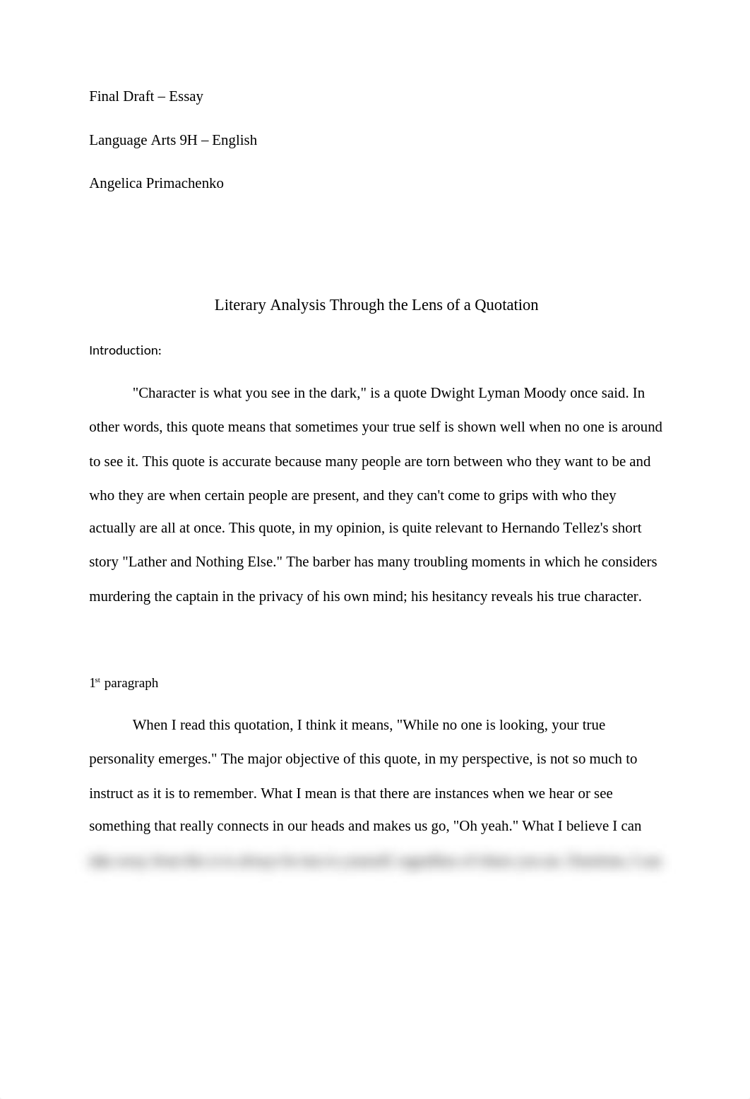 FINAL Draft - Literary Analysis through the Lens of a Quotation.docx_dnx9f1an357_page1