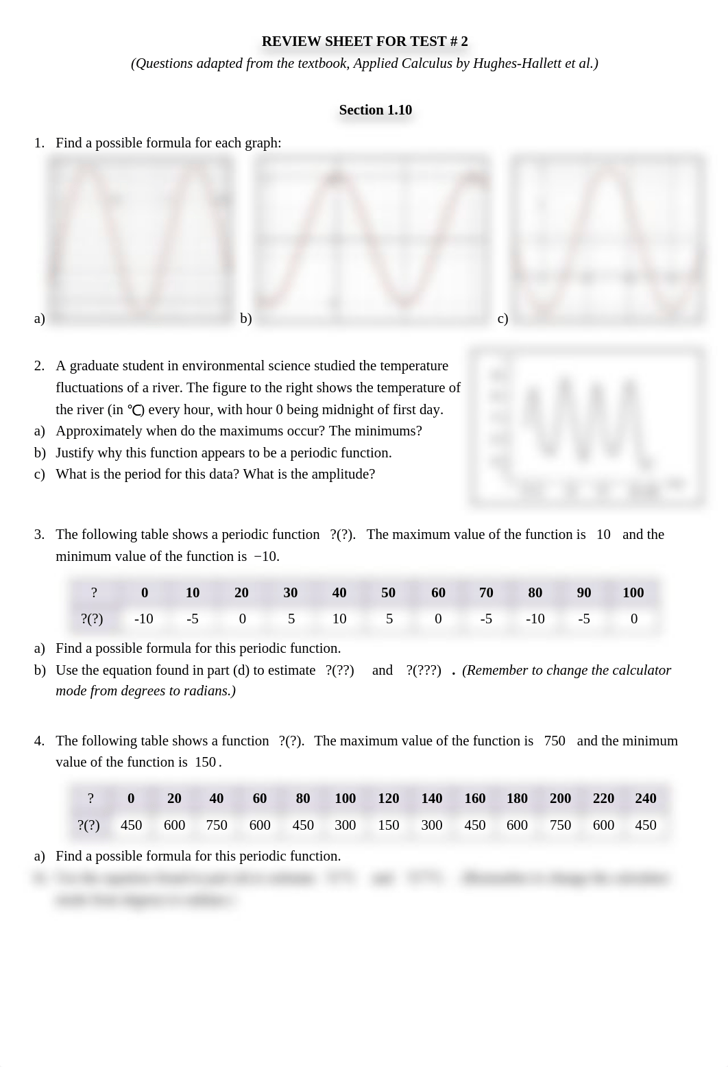 S20MAT116 REVIEW SHEET FOR TEST II.pdf_dnx9zd90yid_page1