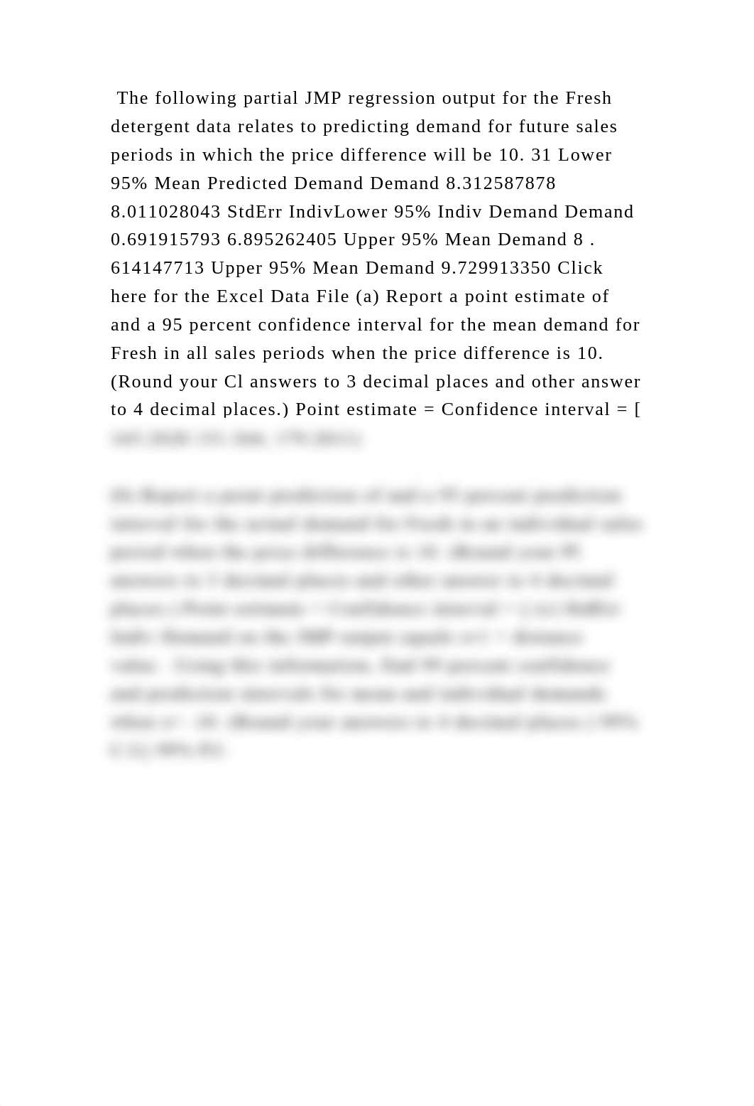 The following partial JMP regression output for the Fresh detergent d.docx_dnxgyuc1ug3_page2