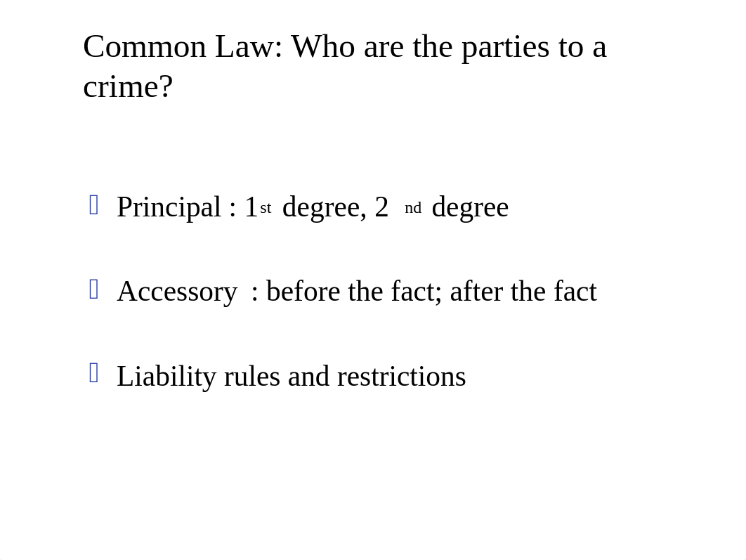 Chapter 6 Parties to Crime and Vicarious Liability.ppt_dnxohdkavtj_page2