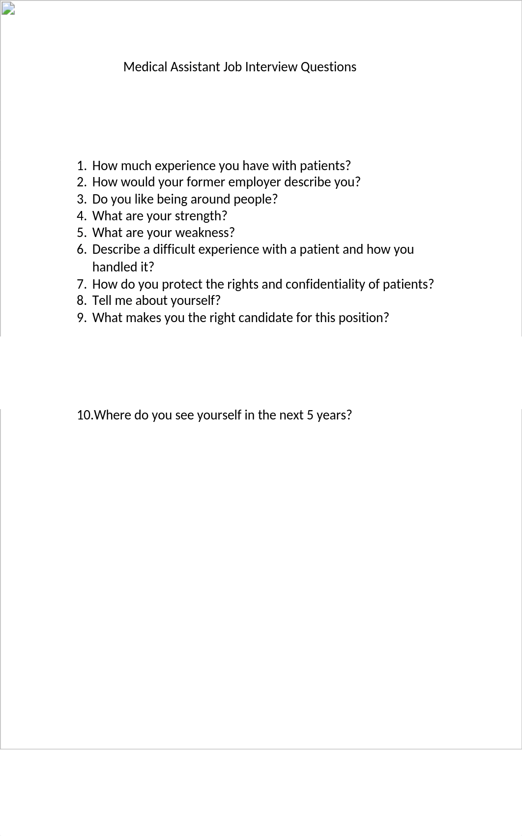 Medical Assistant Job Interview Questions.S.Battle.docx_dnxxp7kl9q3_page1