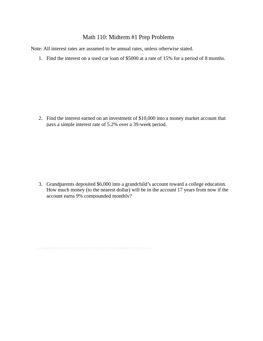 MA 110 MIdterm #1 Practice Problems Solutions - Copy.pdf_dny0iuv36ee_page1