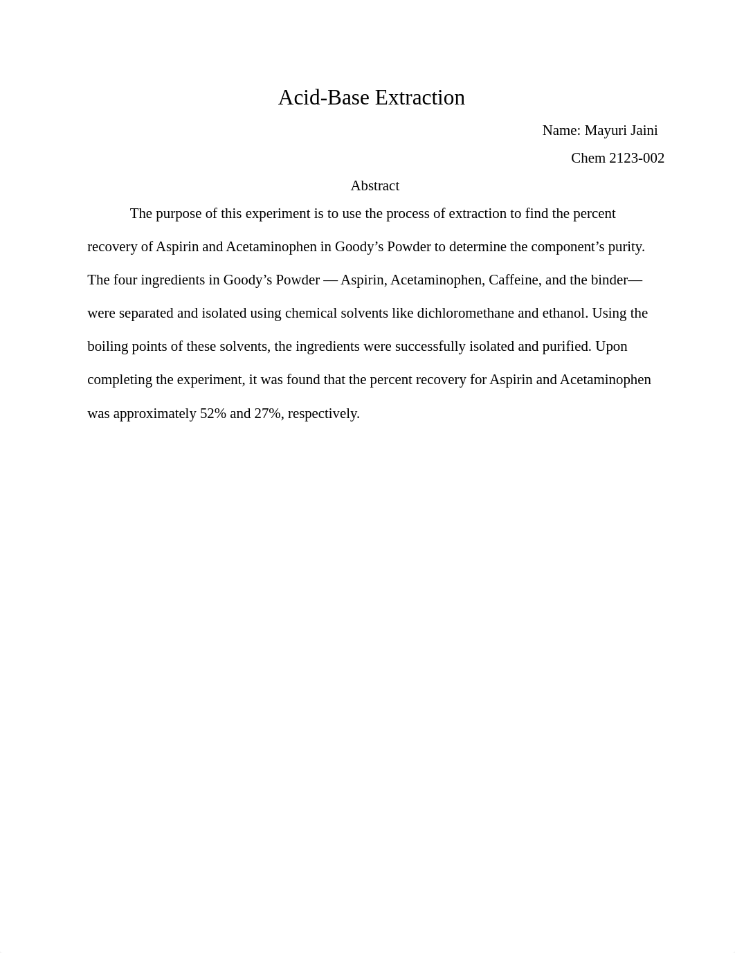 OChem Lab Report 3.docx_dny722zy8n8_page1